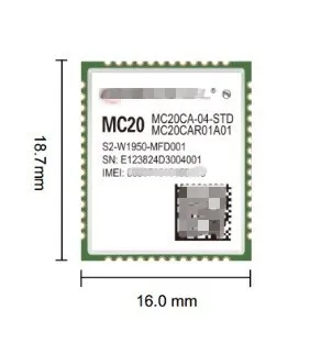 JINYUSHI для MC20 MC20E LCC GPRS + GPS + BD модуль, 100% Новинка и оригинал, в наличии, Бесплатная доставка Изображение