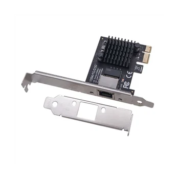 100/1000 М/2,5 г Сетевой адаптер RJ45 RJ45 RTL8125BG Чипсет PCIe PCI Express Сетевая карта локальной сети Изображение