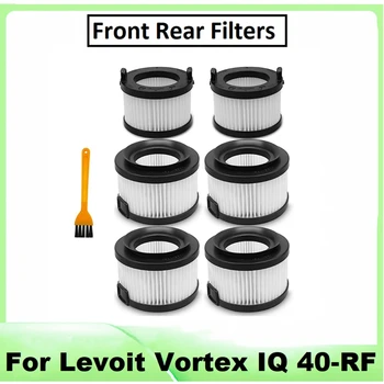 6 Шт. HEPA-фильтр для Levoit Vortex IQ 40-RF Vacuum Clean Передние Задние фильтры Моющиеся Запасные Части Изображение