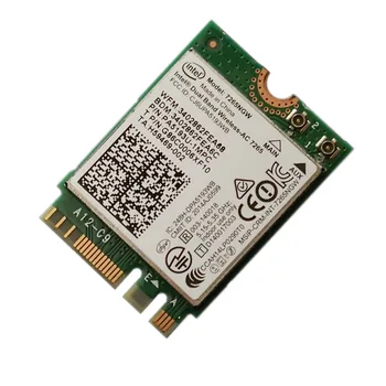 Двухдиапазонная беспроводная плата Intel-AC 7265 WiFi и BT4.0 Card 7265NGW для серии Toshib P55W, PA5193U-1MPC Изображение