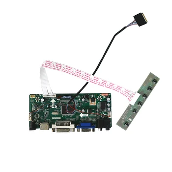 HDMI-совместимый VGA DVI ЖК-контроллер Платы DIY Kit Для CLAA089NA0ACW 8,9 дюймов 1024x600 светодиодный экран LVDS 30Pin Изображение