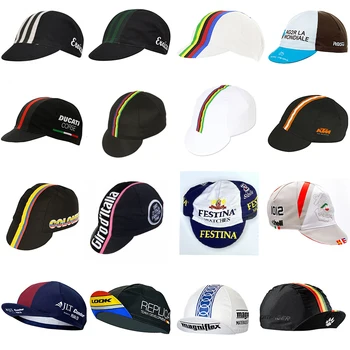 Велосипедные кепки в стиле ретро, велосипедная шляпа, один размер подходит большинству Изображение