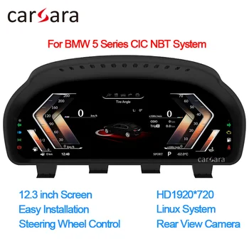 Автомобильный TFT-прибор для BMW 5 6 7 Серии X3 X4 X5 X6 F10 F07 F06 F12 F25 F26 F01 F02 F03 F04 12,3 ”Дисплей датчика приборной панели Изображение