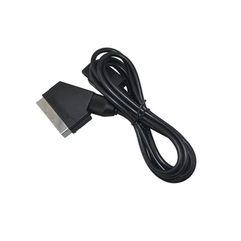 1 шт. Высококачественный кабель для видеоигр A/V TV Scart Для SNES Для консоли Gamecube N64, Совместимый с системой NTSC Изображение