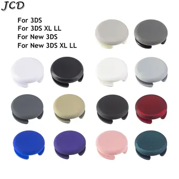 JCD 1 шт. Красочный 3D аналоговый контроллер, крышка джойстика, кнопка для большого пальца, ручка для ремонта новой игровой консоли 2DS 3DS XL LL Изображение