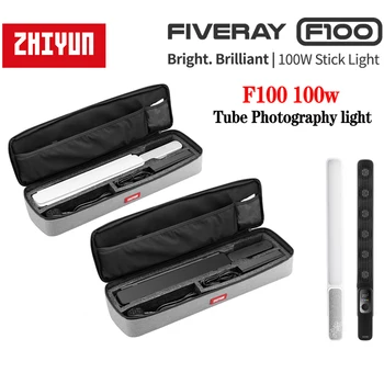 ZHIYUN FIVERAY F100 Combo 100W Handheld Stick Led Light 2700K-6500K Лампа для Фотосъемки TikTok Streaming Photography Light Изображение